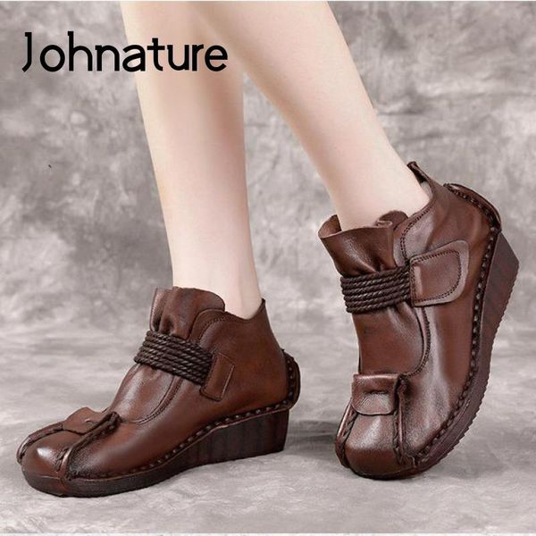 boots johnature winter shoes women 2021 hook & loop wedges handmade concise vintage round toe sewing leisure platform, Black
boots johnature winter shoes women 2021 hook & loop wedges handmade concise vintage round toe sewing leisure platform, Black