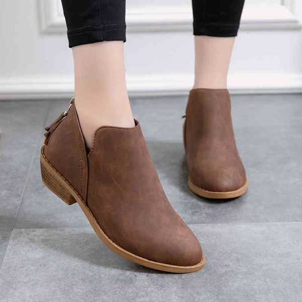 boots women's short-barreled boots with zipper, women's shoes casual medium-square barrel plus size 35-43 for autumn and winter fh, Black
boots women's short-barreled boots with zipper, women's shoes casual medium-square barrel plus size 35-43 for autumn and winter fh, Black