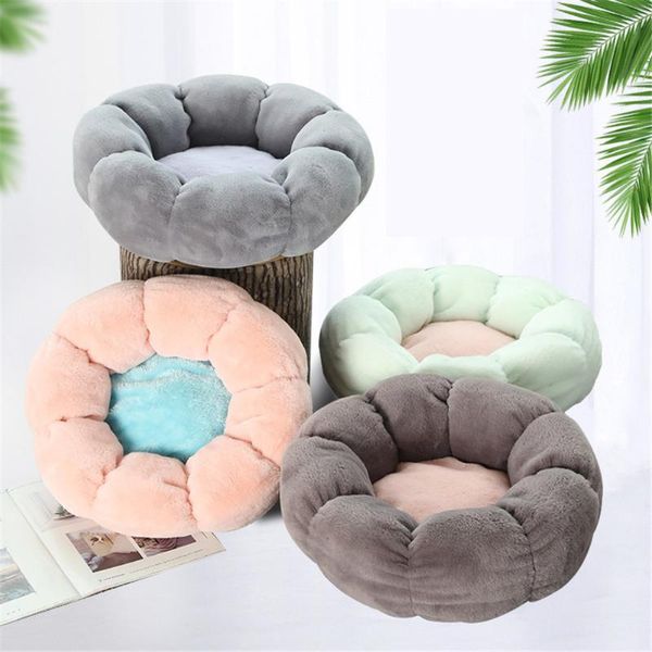 round cat petal bed winter warm dog sleeping mat soft plush puppy kennel cushion pad non-slip kitten nest basket pet house beds & furniture
round cat petal bed winter warm dog sleeping mat soft plush puppy kennel cushion pad non-slip kitten nest basket pet house beds & furniture
