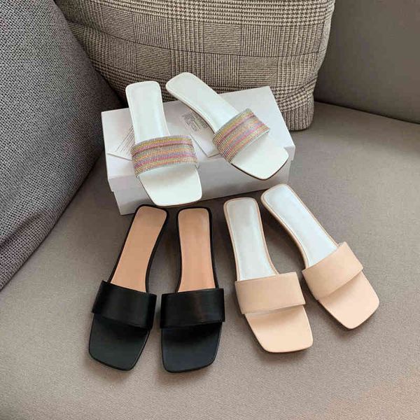 high color edition bf water drill outside wear open toe square head kitten heel by slippers far flip flop women's shoes yw yw, Black
high color edition bf water drill outside wear open toe square head kitten heel by slippers far flip flop women's shoes yw yw, Black