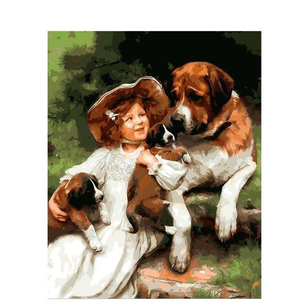 paintings little girl with dog painting by numbers for kids adults acrylic diy pictures on canvas living room wall
paintings little girl with dog painting by numbers for kids adults acrylic diy pictures on canvas living room wall