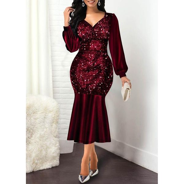 casual dresses women dress elegant v neck sequine evening wedding party plus size high waist bodycon mermaid 4xl 5xl, Black;gray
casual dresses women dress elegant v neck sequine evening wedding party plus size high waist bodycon mermaid 4xl 5xl, Black;gray