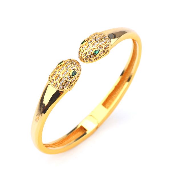 fashion creative double head snake love bracelet ring set luxury personalized women's hand jewelry gift, Golden;silver
fashion creative double head snake love bracelet ring set luxury personalized women's hand jewelry gift, Golden;silver