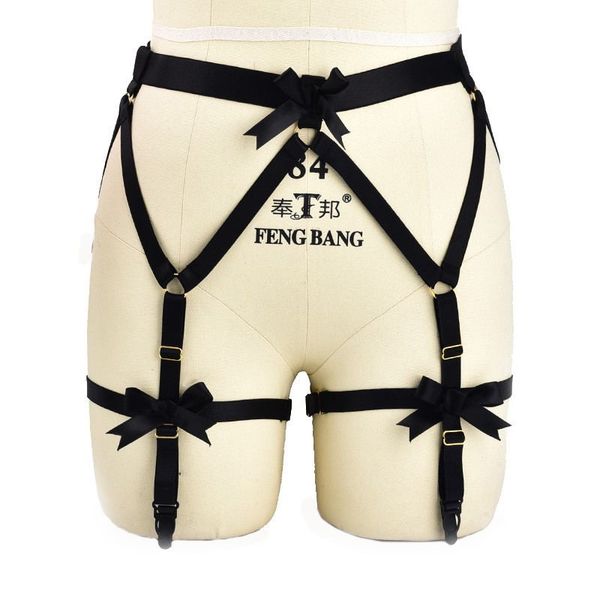 uniform temptation bow three-point sling tight uniform fun garter girl, Black;white
uniform temptation bow three-point sling tight uniform fun garter girl, Black;white