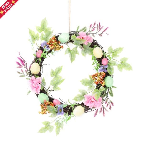 decorative flowers & wreaths 30cm/11"easter day decoration cross wreath with easter egg ferns cherry berries
decorative flowers & wreaths 30cm/11"easter day decoration cross wreath with easter egg ferns cherry berries