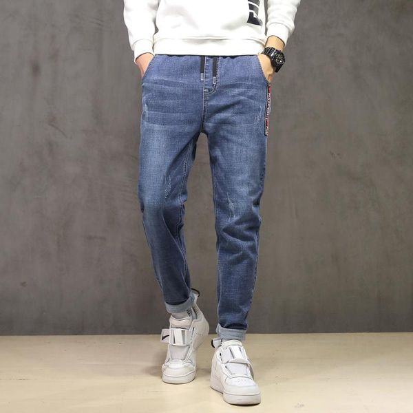 men's jeans plus size -10xl autumn loose ankle length pants korean small feet casual straight teenagers harem, Blue
men's jeans plus size -10xl autumn loose ankle length pants korean small feet casual straight teenagers harem, Blue