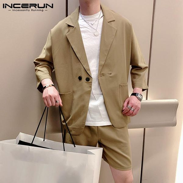 men's tracksuits fashion korean style male sets two-piece suit loose mid-sleeve casual small short 8-point sleeves shortss-5xl incerun, Gray
men's tracksuits fashion korean style male sets two-piece suit loose mid-sleeve casual small short 8-point sleeves shortss-5xl incerun, Gray