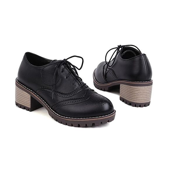 dress shoes anovishana women mid chunky heels lace up pumps oxford vintage ladies plus size 42 43 retro spring autumn student f1304, Black
dress shoes anovishana women mid chunky heels lace up pumps oxford vintage ladies plus size 42 43 retro spring autumn student f1304, Black