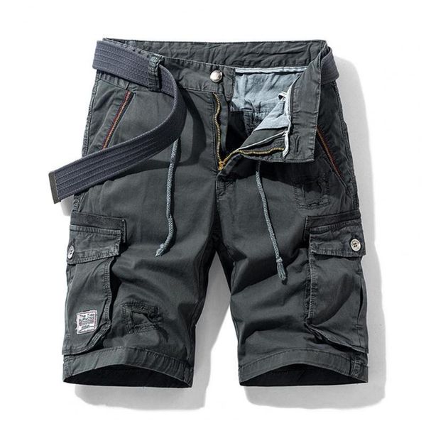 men's shorts 50% dropmen solid color knee length all match mid waist multi pockets cargo streetwear, White;black
men's shorts 50% dropmen solid color knee length all match mid waist multi pockets cargo streetwear, White;black