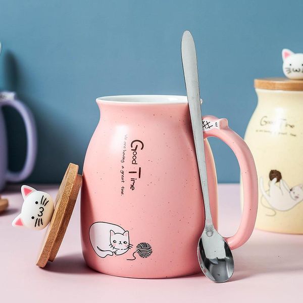 porcelain creative cute cat heat-resistant cartoon coffee cup with lid ceramic milk mug children water office drinkware gift mugs
porcelain creative cute cat heat-resistant cartoon coffee cup with lid ceramic milk mug children water office drinkware gift mugs