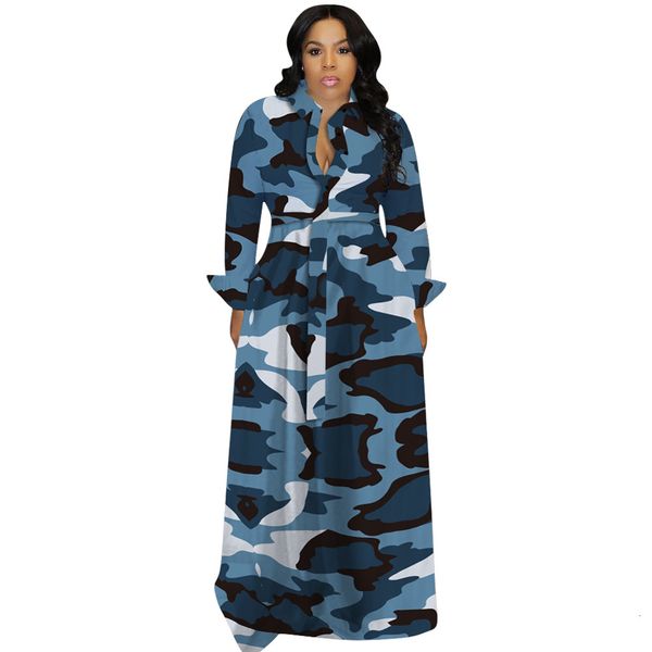 fashion women camouflage long sleeves turn down neck buttons loose casual maxi shirt es floor length arrived, Black;gray
fashion women camouflage long sleeves turn down neck buttons loose casual maxi shirt es floor length arrived, Black;gray