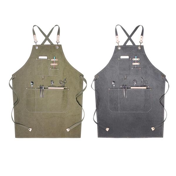 aprons 2pcs canvas apron with pockets,for men & women,waterproof for kitchen cooking garden working,green grey
aprons 2pcs canvas apron with pockets,for men & women,waterproof for kitchen cooking garden working,green grey