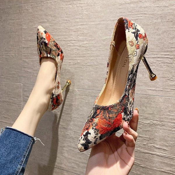 dress shoes fashion stiletto high heels women pointed mixed color party pumps, Black
dress shoes fashion stiletto high heels women pointed mixed color party pumps, Black