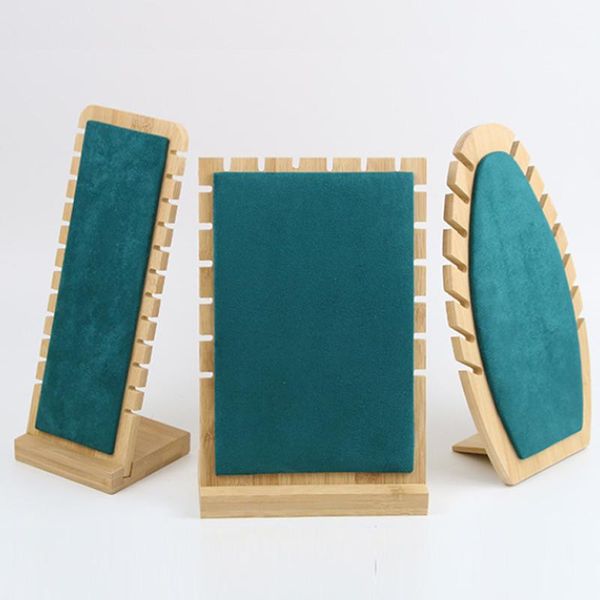 jewelry pouches, bags bamboo display stand green necklace wooden multiple easel showcase holder for necklaces, Pink;blue
jewelry pouches, bags bamboo display stand green necklace wooden multiple easel showcase holder for necklaces, Pink;blue