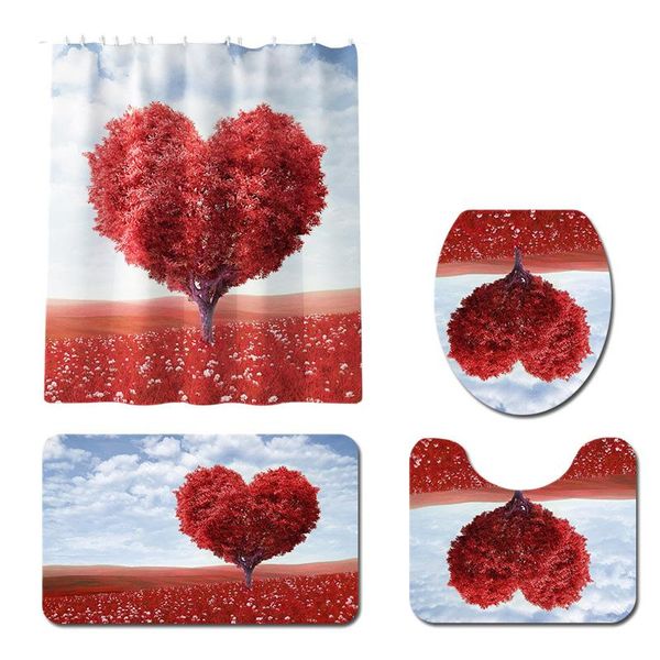 bath mats 4 pcs bathroom set waterproof shower curtain toilet cover mat non slip rug
bath mats 4 pcs bathroom set waterproof shower curtain toilet cover mat non slip rug
