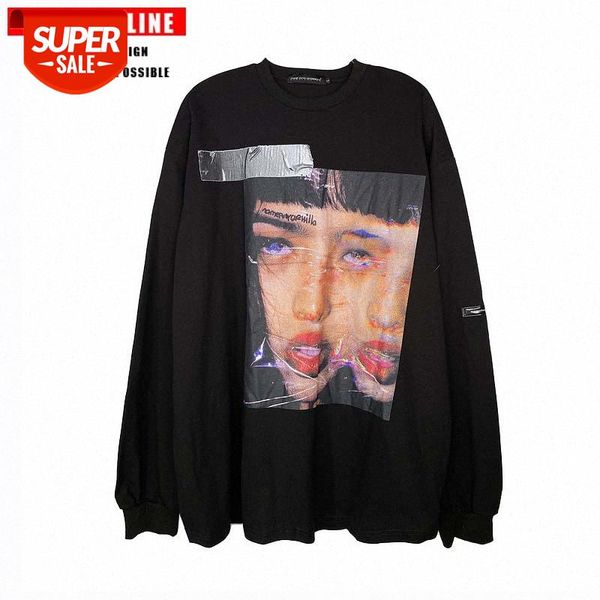 streetwear men high street style printed short-sleeved european and american portrait sweater hip-hop retro dark loose trendy t-shirt #jy5x, White;black
streetwear men high street style printed short-sleeved european and american portrait sweater hip-hop retro dark loose trendy t-shirt #jy5x, White;black