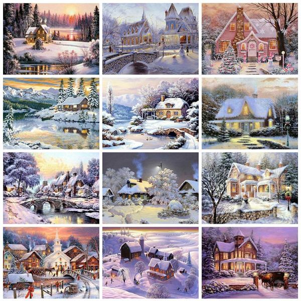 diamond painting evershine winter cross stitch landscape embroidery snow rhinestone mosaic full layout home decor art
diamond painting evershine winter cross stitch landscape embroidery snow rhinestone mosaic full layout home decor art