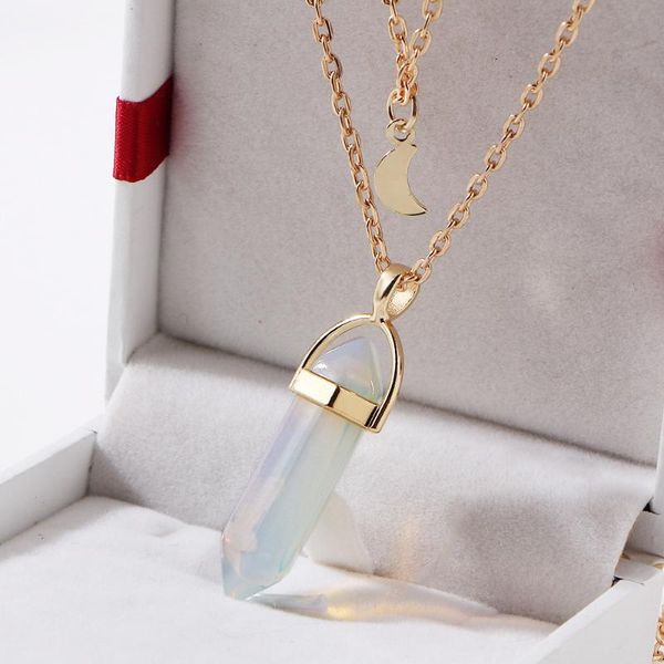 pendant necklaces fashion multilayer jewelry irregular crystal opals necklace choker chain women party naszyjnik collier femme, Silver
pendant necklaces fashion multilayer jewelry irregular crystal opals necklace choker chain women party naszyjnik collier femme, Silver