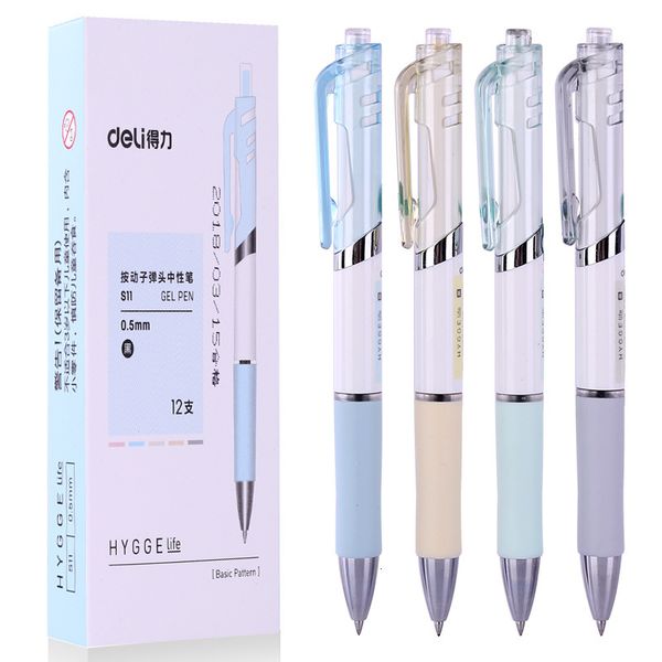 painting pens deli s11 prs neutral color holder black water student writing examination office signature pen bullet, Black;red
painting pens deli s11 prs neutral color holder black water student writing examination office signature pen bullet, Black;red