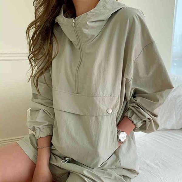 two piece dress spring summer tracksuit women's suit 2 pieces set hooded long sleeve hoodies and shorts female casual vlnj, White
two piece dress spring summer tracksuit women's suit 2 pieces set hooded long sleeve hoodies and shorts female casual vlnj, White