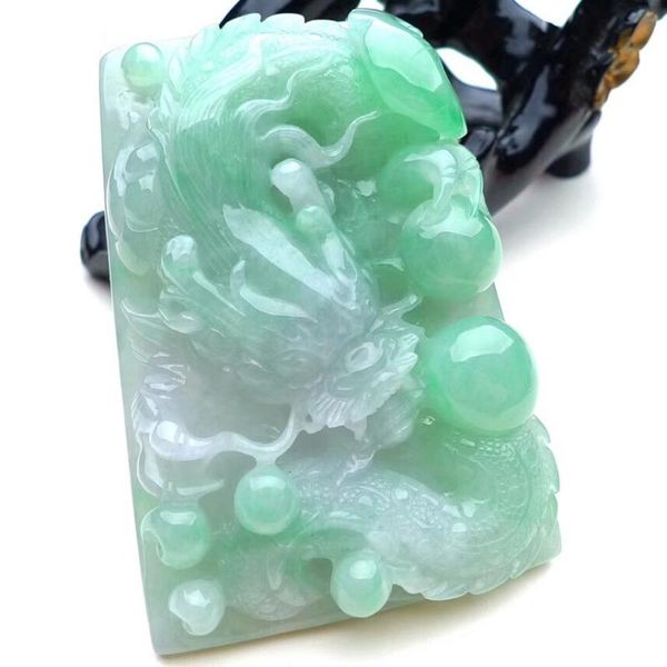 pendants yu a goods good kind of ice-grown green dragons and pendant /, Black
pendants yu a goods good kind of ice-grown green dragons and pendant /, Black