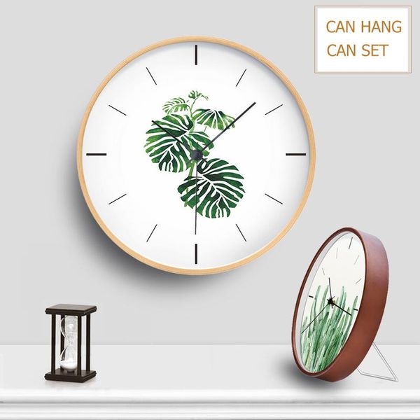 wall clocks green plants living room clock bedroom mute original wood decoration round pendulum custom protection eyes
wall clocks green plants living room clock bedroom mute original wood decoration round pendulum custom protection eyes