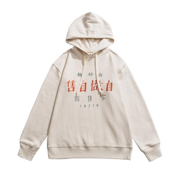 men's hoodies & sweatshirts letter print fleece mens autumn casual amekaji loose long sleeve pullover men, Black
men's hoodies & sweatshirts letter print fleece mens autumn casual amekaji loose long sleeve pullover men, Black