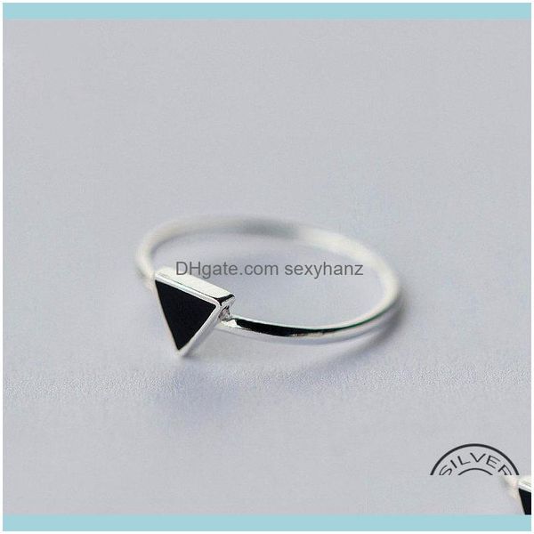cluster rings jewelry925 sterling sier geometric black enamel triangle ol adjustable ring minimalist fine jewelry for women party drop deliv, Golden;silver
cluster rings jewelry925 sterling sier geometric black enamel triangle ol adjustable ring minimalist fine jewelry for women party drop deliv, Golden;silver
