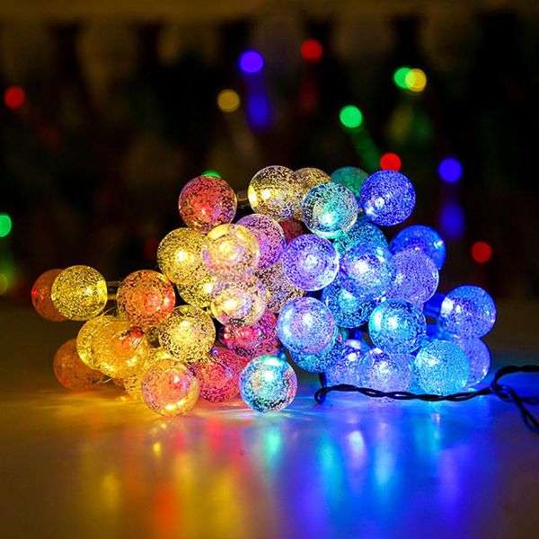 strings 5m/6.5m solar bubble ball light string led chain christmas outdoor decoration waterproof garden
strings 5m/6.5m solar bubble ball light string led chain christmas outdoor decoration waterproof garden