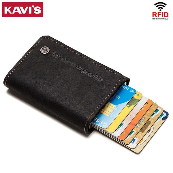 wallets 2021 rfid anti-theft holder genuine leather mini thin id card case automatic solid metal bank wallet business, Red;black
wallets 2021 rfid anti-theft holder genuine leather mini thin id card case automatic solid metal bank wallet business, Red;black