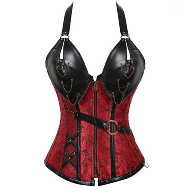 bustiers & corsets steampunk steel boned belt chain gothic outwear body bustier overbust corset women waist cincher plus size s-6xl, Black;white
bustiers & corsets steampunk steel boned belt chain gothic outwear body bustier overbust corset women waist cincher plus size s-6xl, Black;white