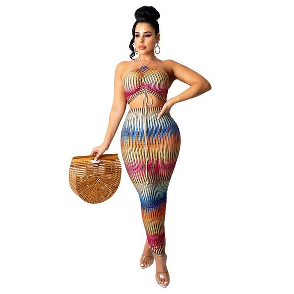casual dresses 2021 women ankle-length dress sleeveless printed sling drawstring tube bag hip, Black;gray
casual dresses 2021 women ankle-length dress sleeveless printed sling drawstring tube bag hip, Black;gray