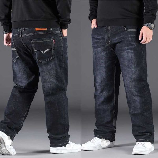 oversized jeans men's spring and autumn add weight sports pants loose straight fat trousers fashionable, Black
oversized jeans men's spring and autumn add weight sports pants loose straight fat trousers fashionable, Black