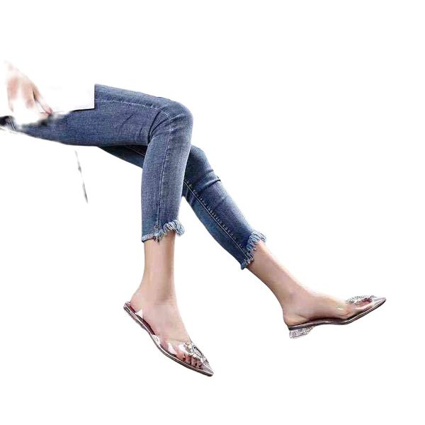 slippers women's slippers high heeled sandal's 2021 summer thin heel versatile baotou fashion short transparent, Black
slippers women's slippers high heeled sandal's 2021 summer thin heel versatile baotou fashion short transparent, Black