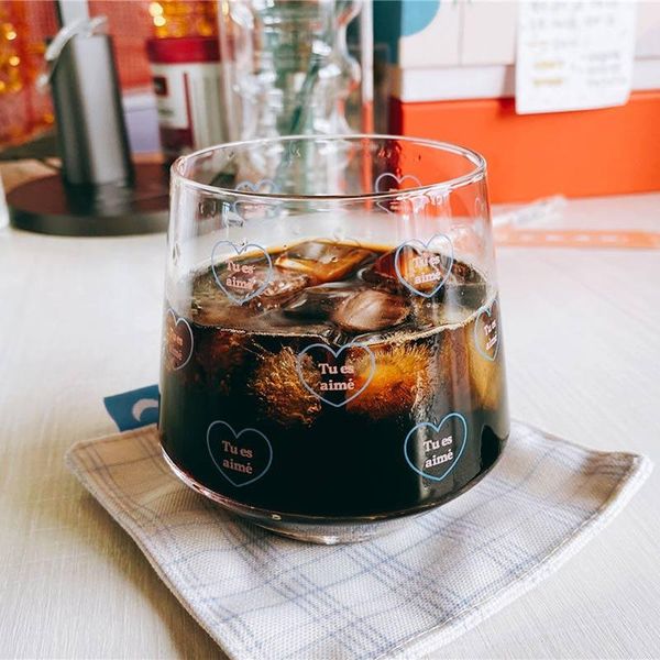 wine glasses 400ml ins cute love printed glass coffee mug lead-transparent cup home breakfast milk juice cafe drinking
wine glasses 400ml ins cute love printed glass coffee mug lead-transparent cup home breakfast milk juice cafe drinking