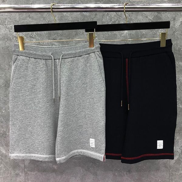 shorts fashion tb thom brand casual men women summer solid cotton sports trousers knee length jogger track shorts ins, White;black
shorts fashion tb thom brand casual men women summer solid cotton sports trousers knee length jogger track shorts ins, White;black