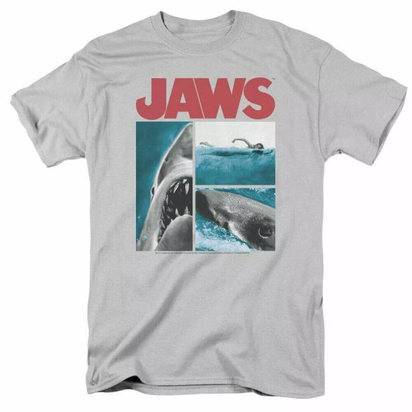 jaws instajaws t shirt licensed shark movie retro tee classic new silver, White;black
jaws instajaws t shirt licensed shark movie retro tee classic new silver, White;black