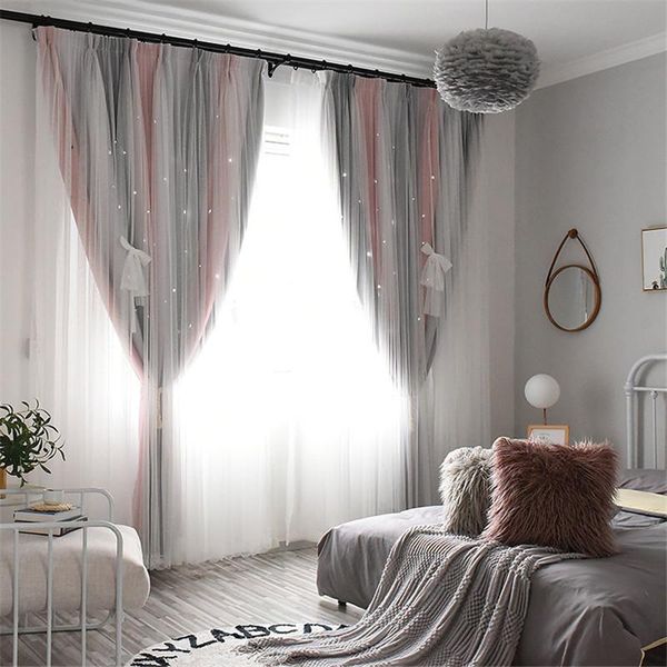 faded color hollowed stars satteen tube curtain living room blackout 1panel & drapes
faded color hollowed stars satteen tube curtain living room blackout 1panel & drapes