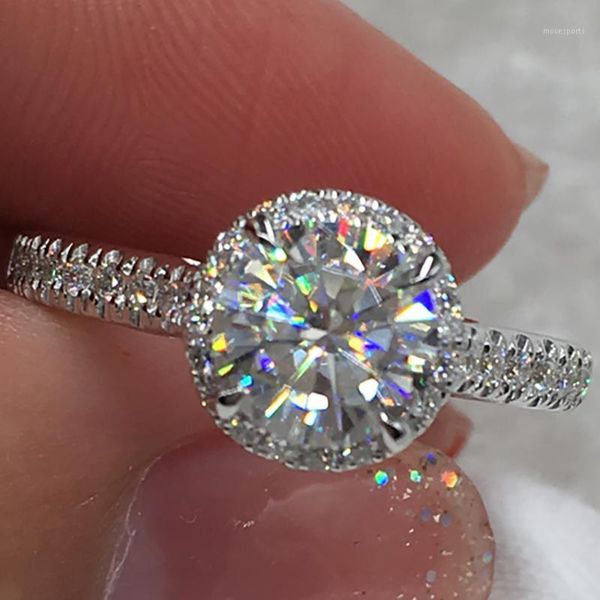 cluster rings 18k au750 white gold ring women wedding anniversary engagement party round moissanite diamond elegant trendy romantic cute1, Golden;silver
cluster rings 18k au750 white gold ring women wedding anniversary engagement party round moissanite diamond elegant trendy romantic cute1, Golden;silver