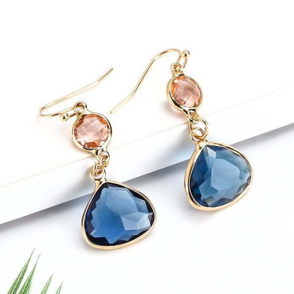 dangle & chandelier 2021 women's fashion crystal earrings rhinestone blue/pink glass black copper sweet metal ear for girl gift, Silver
dangle & chandelier 2021 women's fashion crystal earrings rhinestone blue/pink glass black copper sweet metal ear for girl gift, Silver