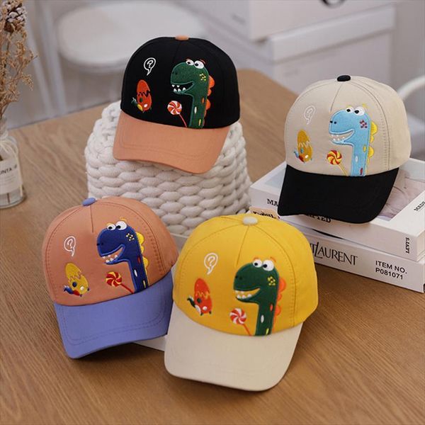 fashion dinosaur embroiderey cap cartoon cotton baby baseball kids boys girls snapback sun hat, Blue;gray
fashion dinosaur embroiderey cap cartoon cotton baby baseball kids boys girls snapback sun hat, Blue;gray