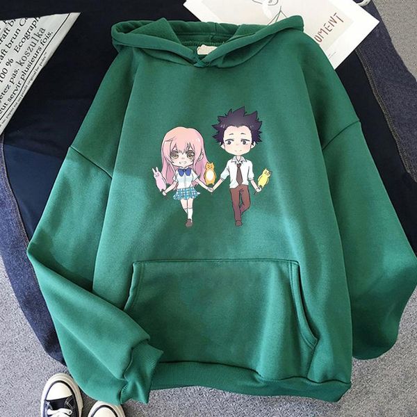 women's hoodies & sweatshirts anime a silent voice harajuku manga koe no katachi winter women hoodie shouko and shouya streetwear femal, Black
women's hoodies & sweatshirts anime a silent voice harajuku manga koe no katachi winter women hoodie shouko and shouya streetwear femal, Black