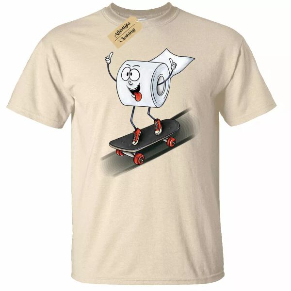 crazy rollo camiseta hombre skater abordaje váter divertido loo, White;black
crazy rollo camiseta hombre skater abordaje váter divertido loo, White;black