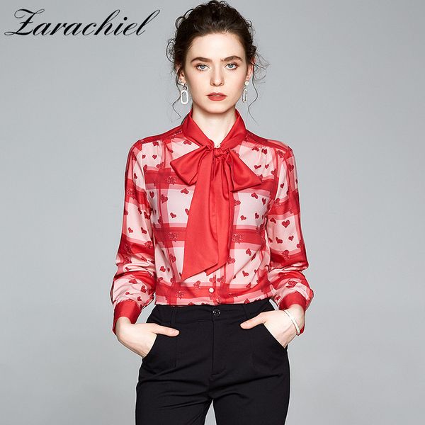 plus size s-3xl chiffon elegant love pattern printed plaid red shirts women long sleeve bow collar button down loose blouses 210416, White
plus size s-3xl chiffon elegant love pattern printed plaid red shirts women long sleeve bow collar button down loose blouses 210416, White