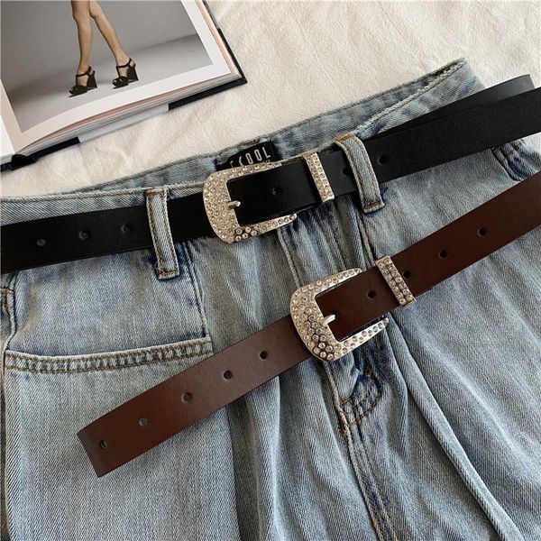 belts rhinestone buckle women retro pu leather wide waist strap jeans trousers casual black ladies female waistband, Black;brown
belts rhinestone buckle women retro pu leather wide waist strap jeans trousers casual black ladies female waistband, Black;brown