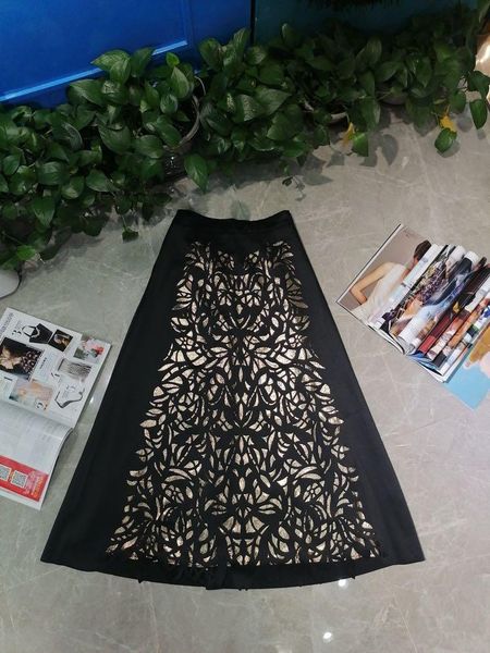 fashion women's skirts 2021 runway luxury european design party style clothing, Black
fashion women's skirts 2021 runway luxury european design party style clothing, Black