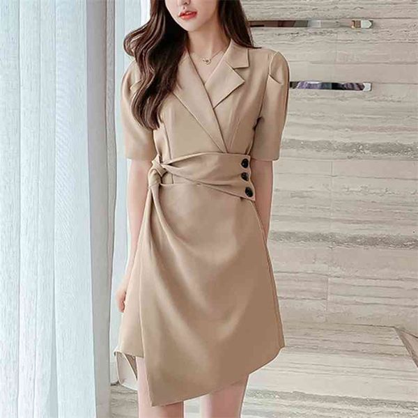 office women summer dress irregularly short sleeve clothes mini party vestidos verano mujer robe femme jurken 210514, Black;gray
office women summer dress irregularly short sleeve clothes mini party vestidos verano mujer robe femme jurken 210514, Black;gray
