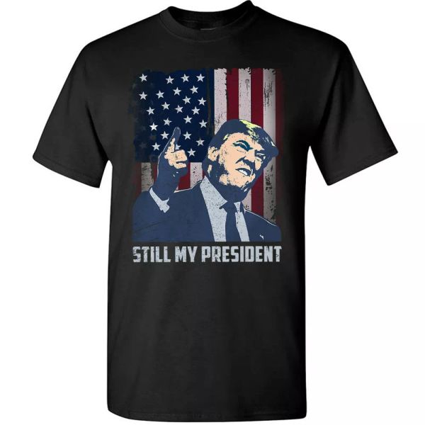funny donald trump still my president 2024 t-shirt for trump supporters tee gift, White;black
funny donald trump still my president 2024 t-shirt for trump supporters tee gift, White;black