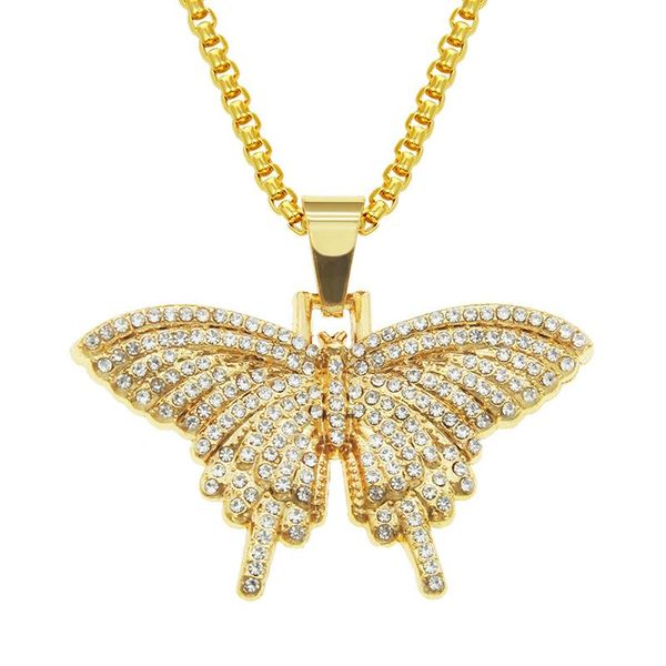 pendant necklaces hip hop rhinestones paved bling iced out butterfly pendants necklace for men rapper jewelry gifts gold silver color
pendant necklaces hip hop rhinestones paved bling iced out butterfly pendants necklace for men rapper jewelry gifts gold silver color
