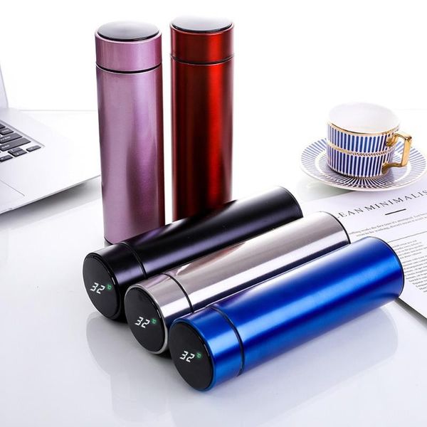 double-layer 304 stainless steel intelligent temperature measuring mug, business gift event promotion car mug water bottles
double-layer 304 stainless steel intelligent temperature measuring mug, business gift event promotion car mug water bottles
